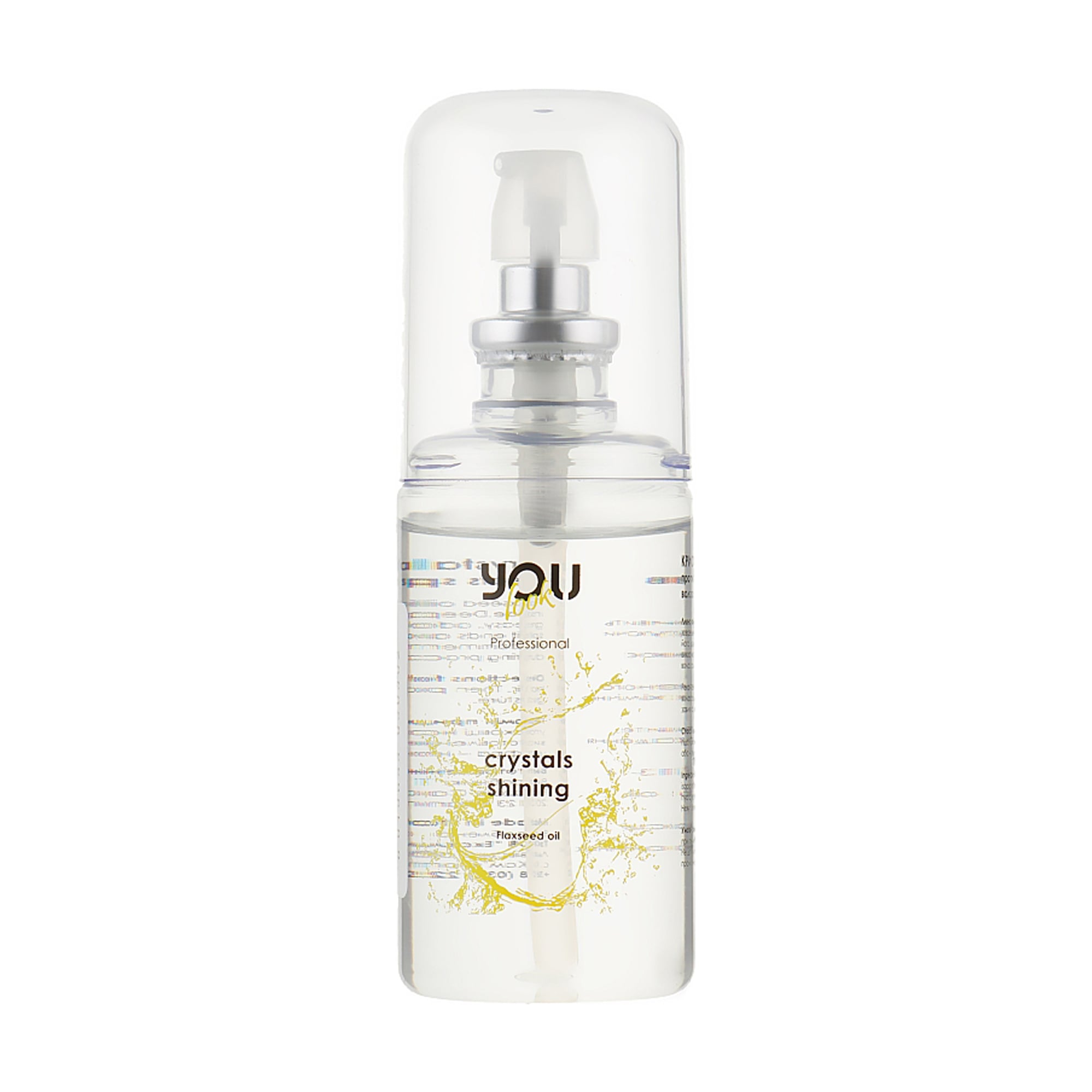 Рідкі кристали You look Professional Crystals Shining для кінчиків волосся, з олією льону, 80 мл